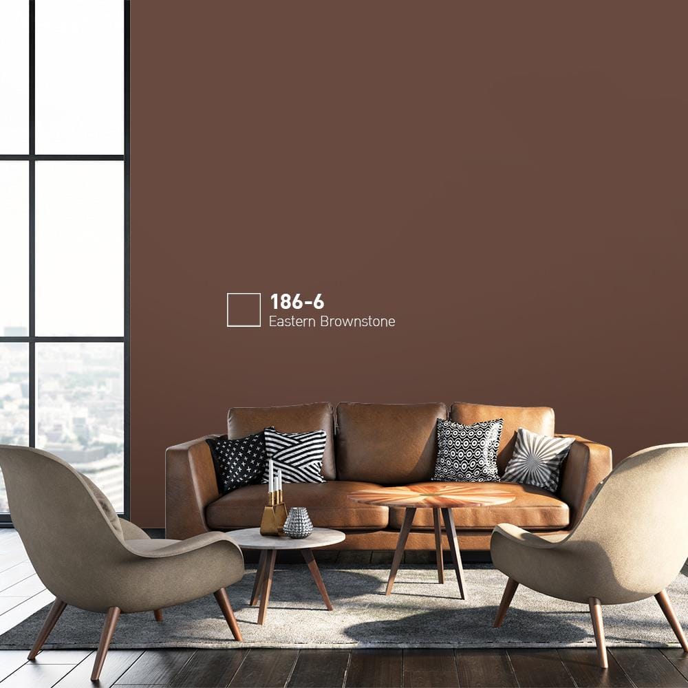 สีน้ำทาภายนอก BEGER COOL DIAMONDSHIELD 15 สี EASTEN BROWNSTONE #186-6 กึ่งเงา 9 ลิตร