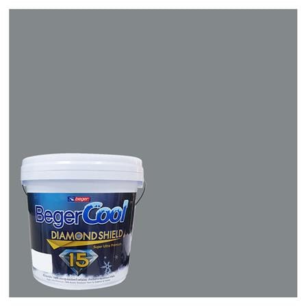 สีน้ำทาภายนอก BEGER COOL DIAMONDSHIELD 15 สี SUIT OF ARMOR #139-5 กึ่งเงา 9 ลิตร_0