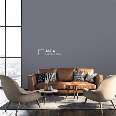สีน้ำทาภายนอก BEGER COOL DIAMONDSHIELD 15 สี INDUSTRIAL STEEL #133-4 กึ่งเงา 9 ลิตร_1