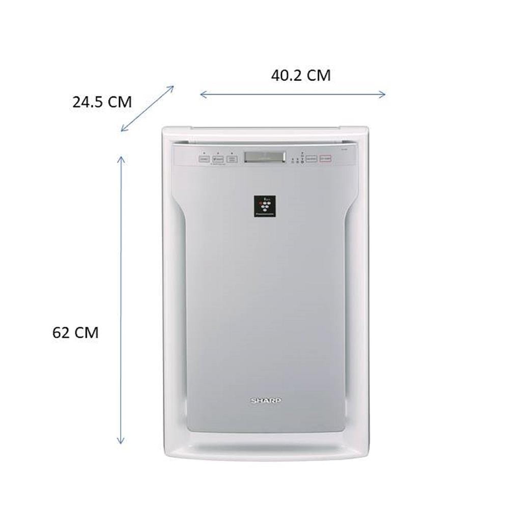เครื่องฟอกอากาศ 62 ตร.ม. SHARP FU-A80TA-W สีขาว