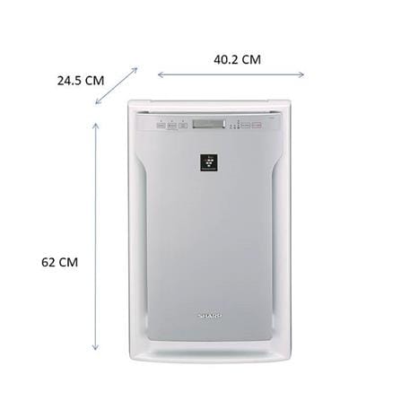 เครื่องฟอกอากาศ 62 ตร.ม. SHARP FU-A80TA-W สีขาว_4