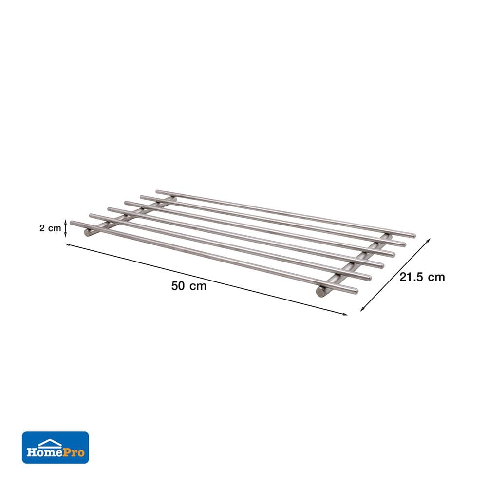 ที่รองของร้อนสเตนเลส KECH PANEL 21.5x50 ซม.