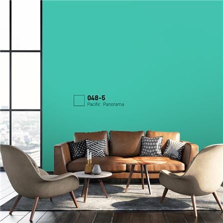 สีน้ำทาภายนอก BEGER COOL DIAMONDSHIELD 15 สี PACIFIC PANORAMA #048-5 กึ่งเงา 9 ลิต_1