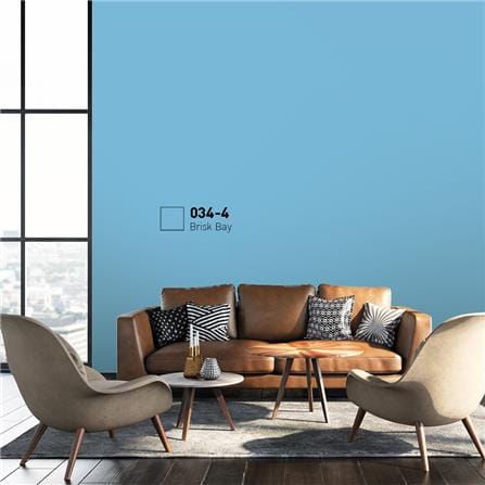 สีน้ำทาภายนอก BEGER COOL DIAMONDSHIELD 15 สี BRISK BAY #034-4 กึ่งเงา 9 ลิตร_1