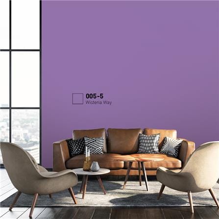 สีน้ำทาภายนอก BEGER COOL DIAMONDSHIELD 15 สี WISTERIA WAY #005-5 กึ่งเงา 9 ลิตร_1