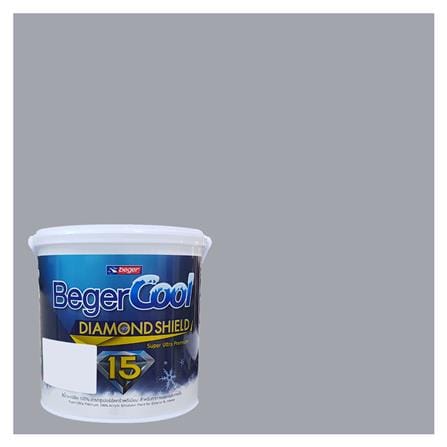สีน้ำทาภายนอก BEGER COOL DIAMONDSHIELD 15 สี GULL WING #134-2 กึ่งเงา 9 ลิตร_0