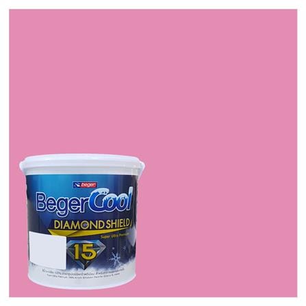 สีน้ำทาภายนอก BEGER COOL DIAMONDSHIELD 15 สี SWEET AMBROSIA #119-5 กึ่งเงา 9 ลิตร_0