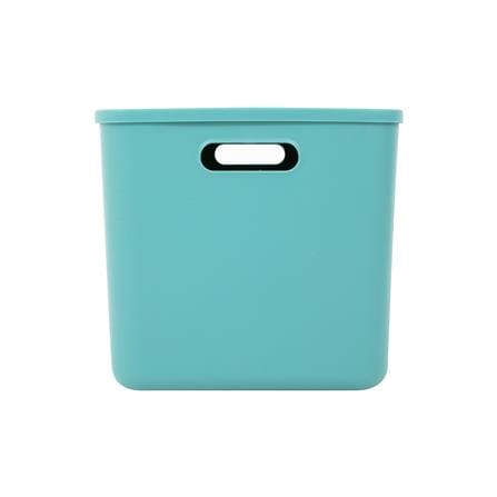 กล่องเก็บของ มีฝา STACKO MARU L 36x26x24 ซม. สีเขียว_2