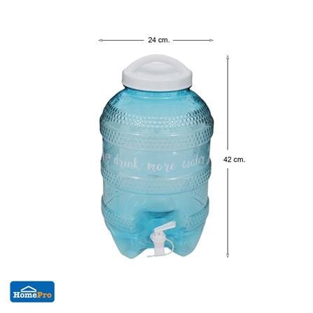 ถังน้ำดื่ม PET เกรด A มีก๊อก SPRING DEW 12 ลิตร_6