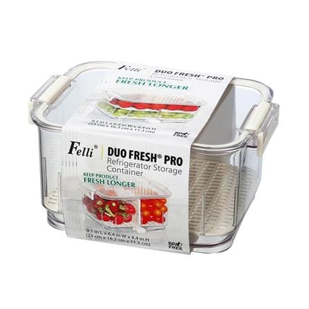 กล่องจัดเก็บในตู้เย็น KECH DUO FRESH PRO 9 นิ้ว_0