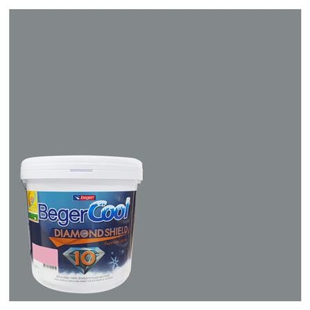สีน้ำทาภายนอก ชนิดกึ่งเงา BEGER COOL DIAMONDSHIELD 10 139-5 สี SUIT OF ARMOR 9 ลิตร_0