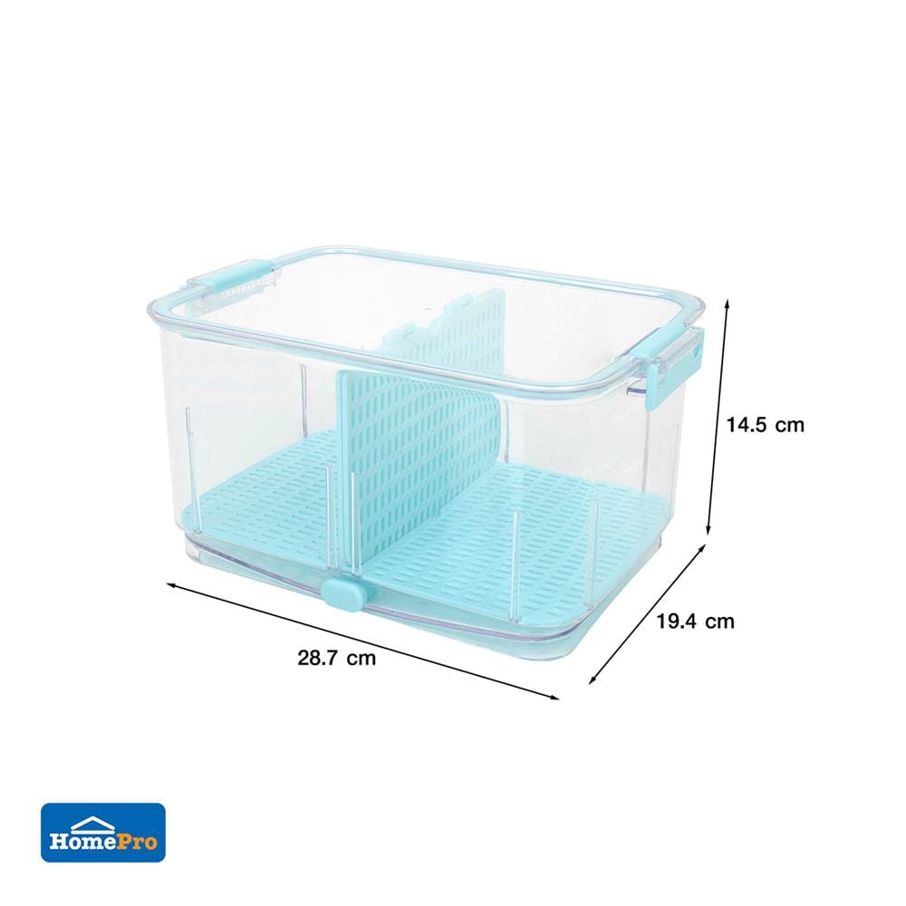 กล่องจัดเก็บในตู้เย็น KECH DUO FRESH PRO 11 นิ้ว