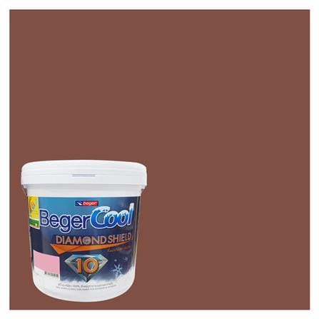 สีน้ำทาภายนอก BEGER COOL DIAMONDSHIELD 10 สี WILD HORIZONS #181-6 กึ่งเงา 9 ลิตร_0