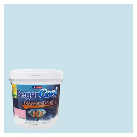 สีน้ำทาภายนอก BEGER COOL DIAMONDSHIELD 10 #032-2 สี BEAUTIFUL DAY กึ่งเงา 9 ลิตร_0