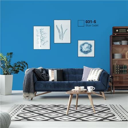 สีน้ำทาภายนอก BEGER COOL DIAMONDSHIELD 10 #031-5 สี BLUE CADET กึ่งเงา 9 ลิตร_1