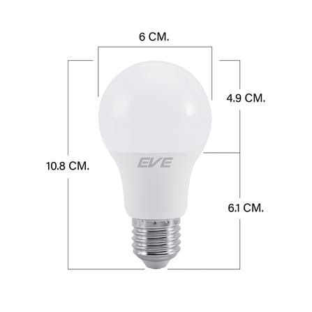 หลอด LED EVE A60 LT GEN 2 7 วัตต์ DAYLIGHT E27 แพ็ก 2 ชิ้น_3