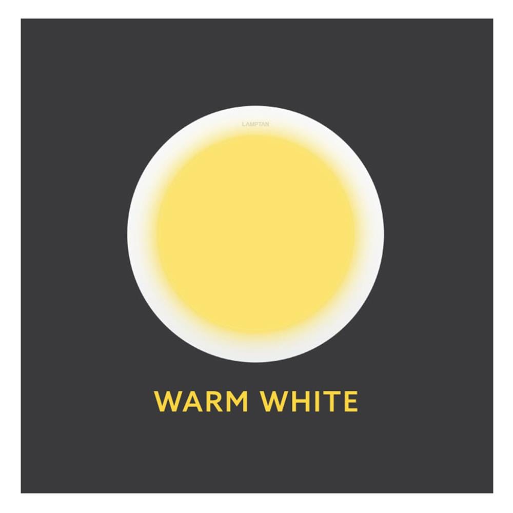 ดาวน์ไลท์ LED LAMPTAN ULTRA SLIM PC 8 นิ้ว 18 วัตต์ WARM WHITE สีขาว