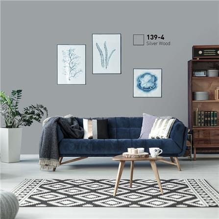 สีน้ำทาภายนอก ชนิดกึ่งเงา BEGERCOOL DIAMONDSHIELD 10 139-4 สี SILVER WOOD 9 ลิตร_1