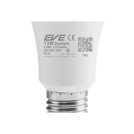 หลอด LED EVE A60 LT GEN 2 13 วัตต์ DAYLIGHT E27 แพ็ก 2 ชิ้น_4