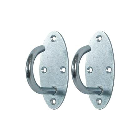 ตะขอแป้นวงรี DEXZON PT-4050-02W 40X50 มม. แพ็ก 2 ชิ้น