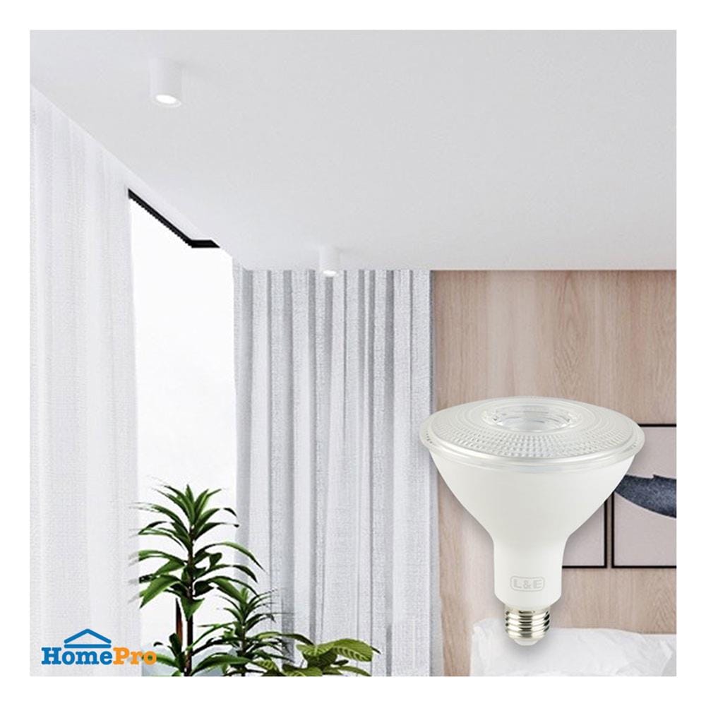 หลอด LED L&E PAR30 10 วัตต์ WARMWHITE E27