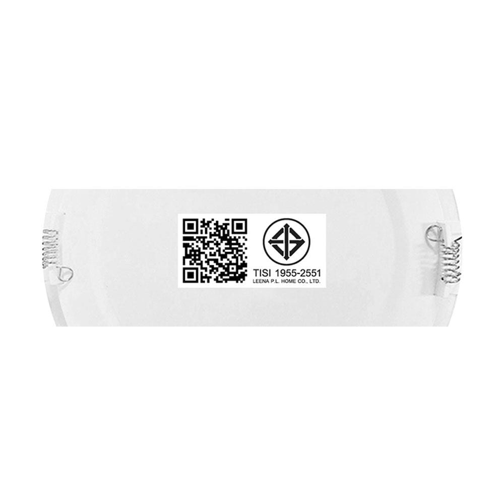 ดาวน์ไลท์ LED NAGAS ALMA SLIM 5.8 นิ้ว 10 วัตต์ WARM WHITE สีขาว