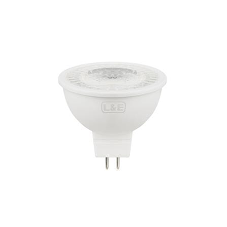 หลอด LED L&E MR16 6 วัตต์ WARMWHITE GU5.3_0