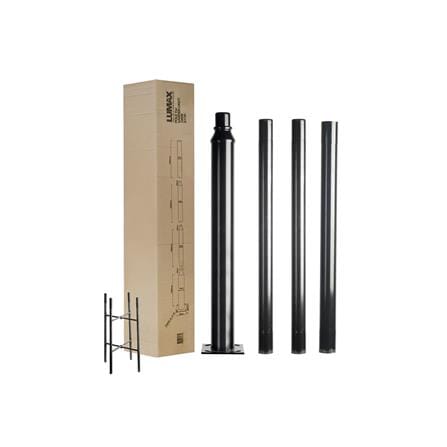 ไฟสนาม SOLAR LUMAX 58-00309 300 วัตต์ DAYLIGHT สีดำ_4