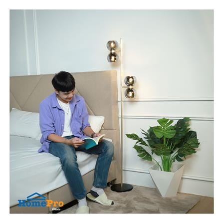 ไฟตั้งพื้น CARINI VF0375-4B สีดำ/ทอง 4 หัว_6