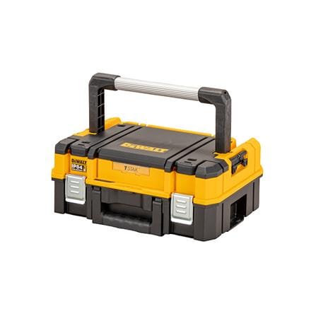 กล่องเครื่องมือ แบบสองด้ามจับ DEWALT TSTAK 30 กก. สีดำ/สีเหลือง_0