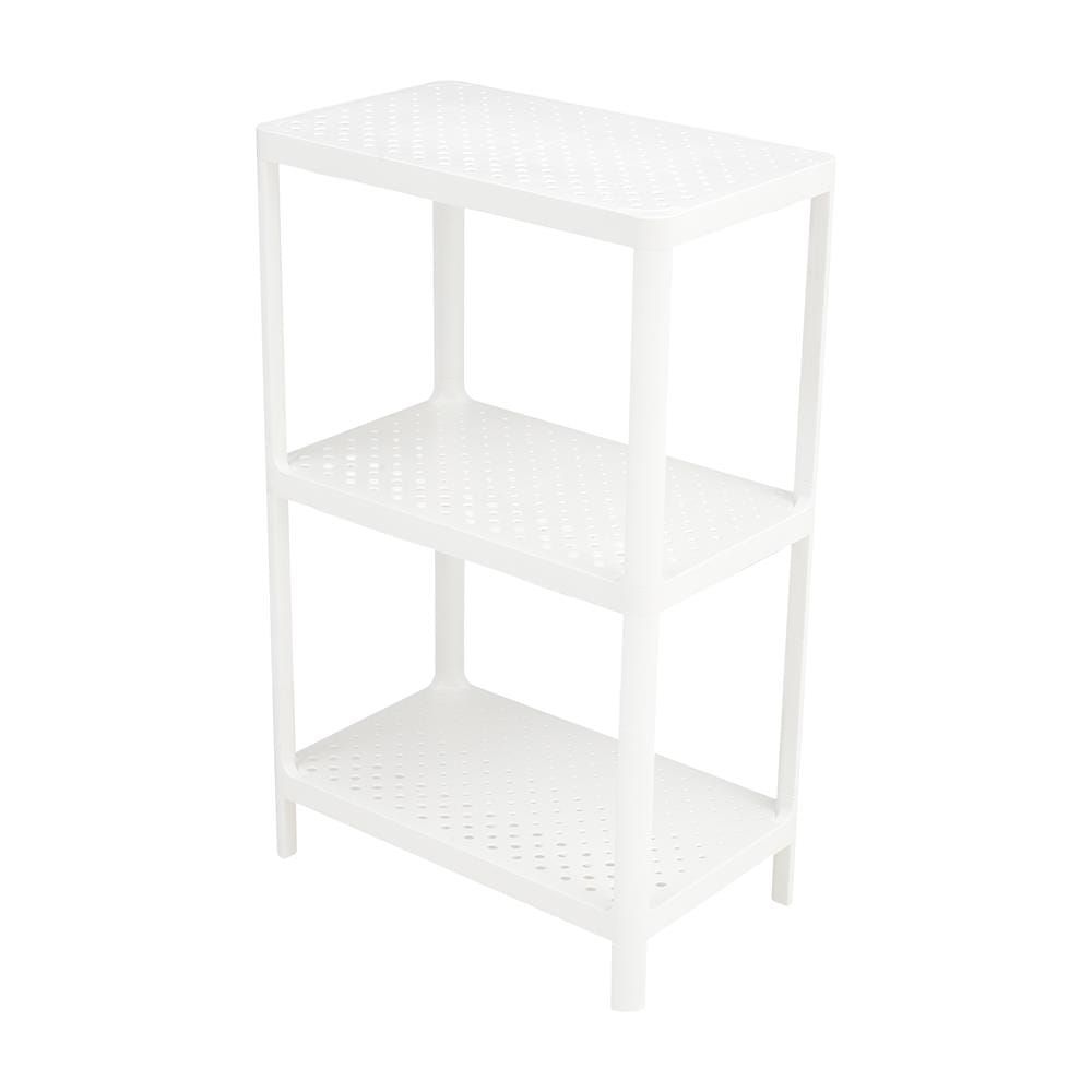 ชั้นวางของ 3 ชั้น STACKO MONO 50x30x81 ซม. สีขาว