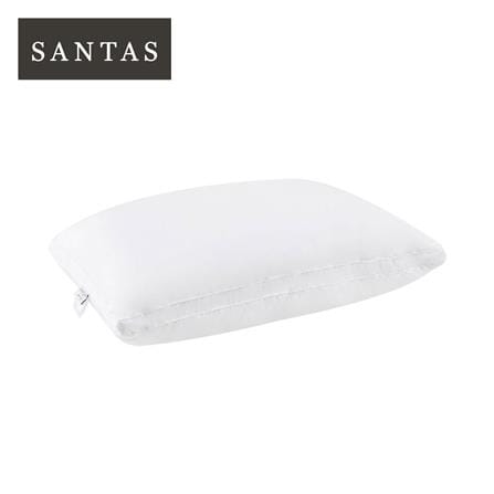 หมอนหนุน ใยสังเคราะห์ SANTAS HYBRID MEDIUM 19x29 นิ้ว สีขาว