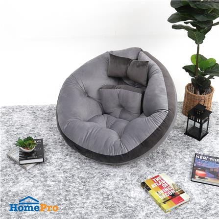 เบาะรองนั่ง HOME LIVING STYLE OREO 34x43 นิ้ว สีเทา_7