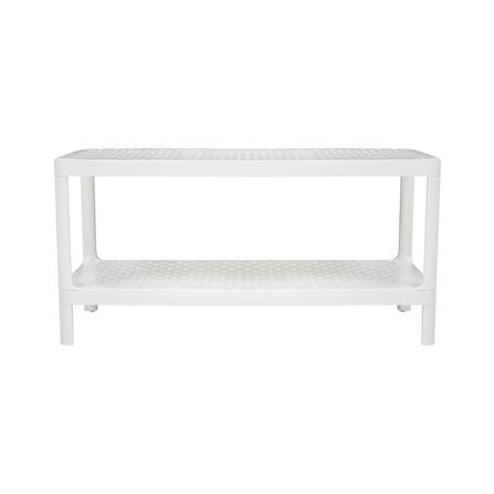 ชั้นวางรองเท้า 2 ชั้น STACKO MONO 70x30x34.3 ซม. สีขาว_1