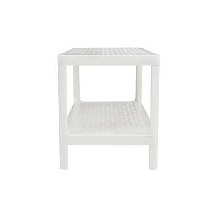 ชั้นวางรองเท้า 2 ชั้น STACKO MONO 70x30x34.3 ซม. สีขาว_2