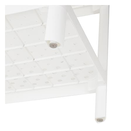 ชั้นวางรองเท้า 2 ชั้น STACKO MONO 70x30x34.3 ซม. สีขาว_3
