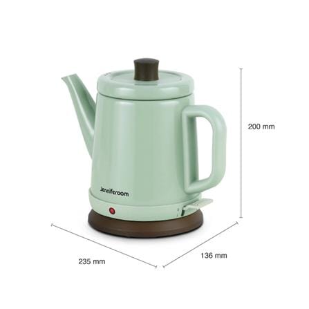 กาต้มน้ำไฟฟ้า JENNIFERROOM JRTH-K181OB 0.80ลิตร สีเขียว_3