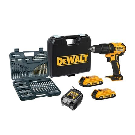 สว่านกระแทกไร้สาย (พร้อมแบตเตอรี่) DEWALT DCD7781D2A-B1 20 โวลต์_0