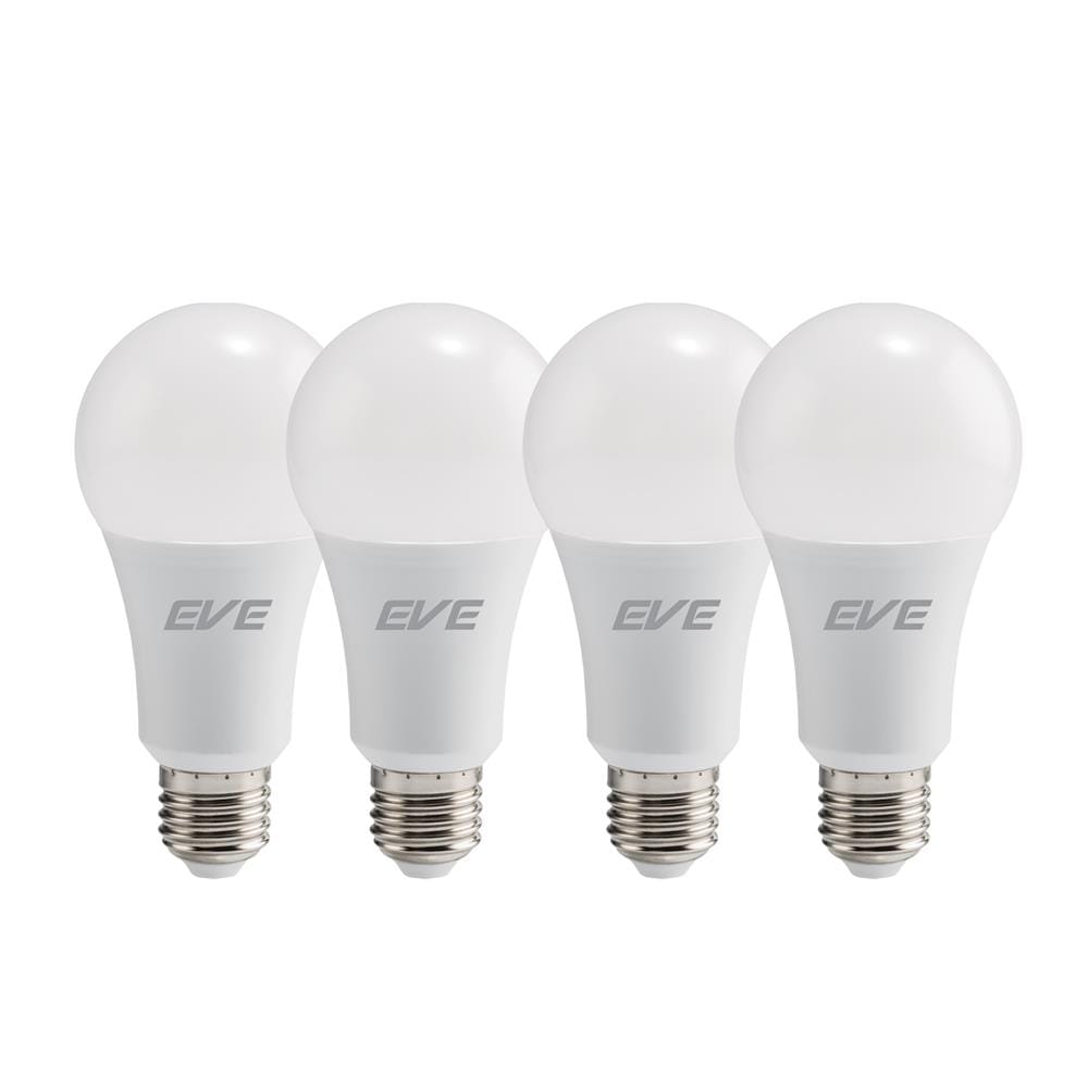 หลอด LED EVE SUPER SAVE 13 วัตต์ WARMWHITE E27 แพ็ก 4 ชิ้น