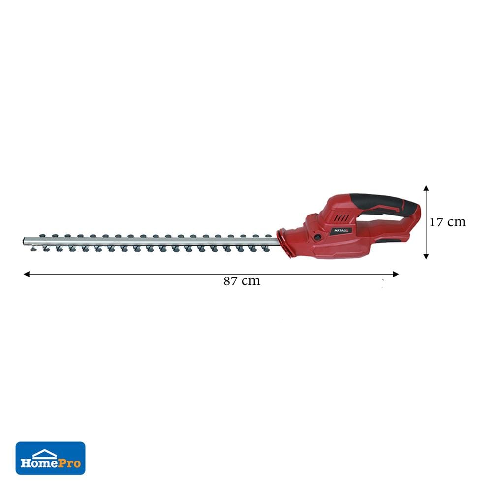 เครื่องตัดแต่งพุ่มไม้ไร้สาย (เฉพาะตัวเครื่อง) MATALL MT-20G10
