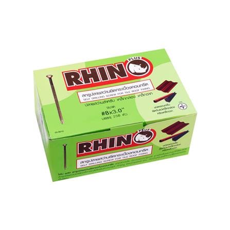 สกรูปลายสว่าน RHINO TF 8X3 นิ้ว 250 ชิ้น_1