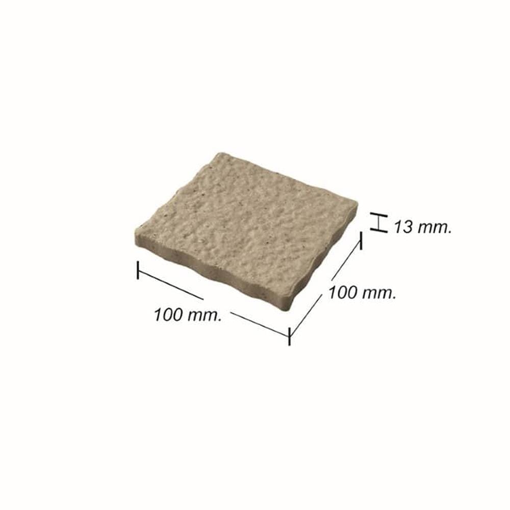 กระเบื้องพื้น 4x4 นิ้ว KENZAI แกรนิตโต้ EX GF-104 สีไวท์เชมเปญ 60P
