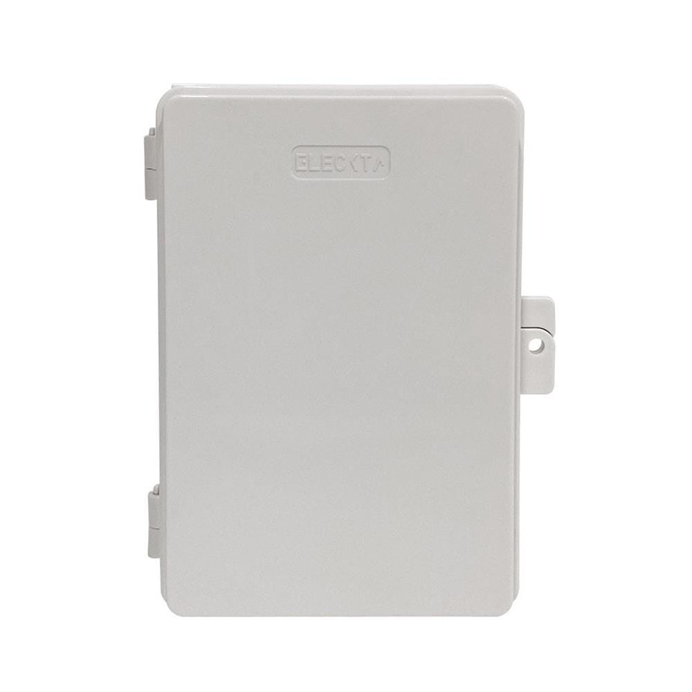 ตู้กันน้ำฝาทึบ ELECKTA 4x6 นิ้ว สีขาว