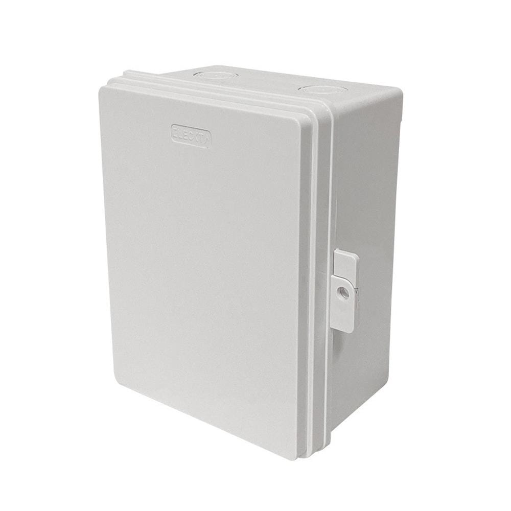 ตู้กันน้ำฝาทึบ ELECKTA 6x8 นิ้ว สีขาว