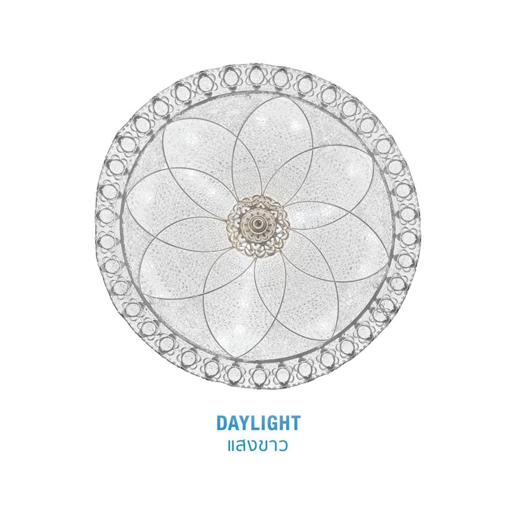 ไฟเพดาน LED LAMPTAN FLORIA EDGE 18 นิ้ว 36 วัตต์ DAYLIGHT/COOL WHITE/WARM WHITE สีขาว