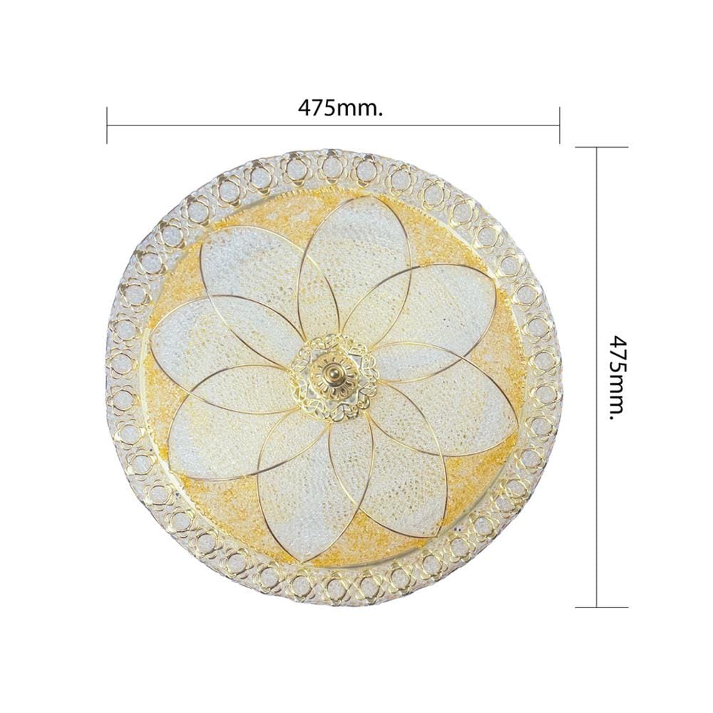 ไฟเพดาน LED LAMPTAN FLORIA EDGE 18 นิ้ว 36 วัตต์ DAYLIGHT/COOL WHITE/WARM WHITE สีขาว
