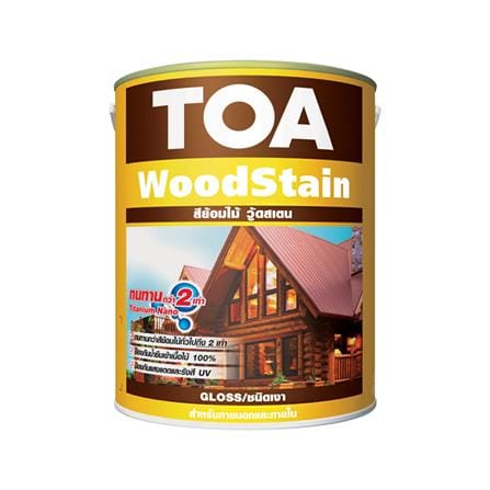 สีย้อมไม้ TOA WOODSTAIN G09 สีไม้มะค่า เงา 1 แกลลอน_0