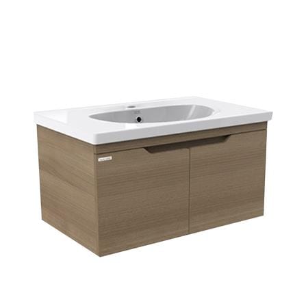 เคาน์เตอร์แขวนผนัง AMERICAN STANDARD CLBF80V-CAAF ลายไม้_0