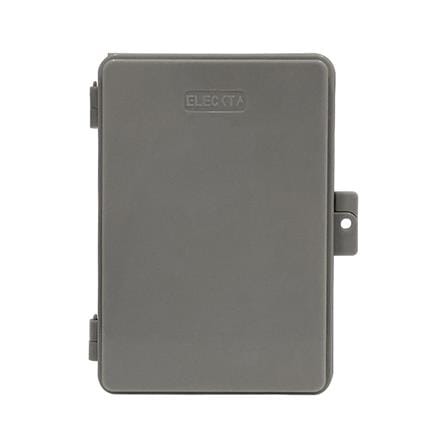 ตู้กันน้ำฝาทึบ ELECKTA 4x6 นิ้ว สีเทา_0