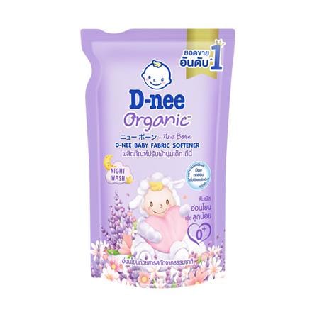 น้ำยาปรับผ้านุ่ม D-NEE NEWBORN NIGHT WASH 530 มล. สีม่วง (12 ชิ้น)_0